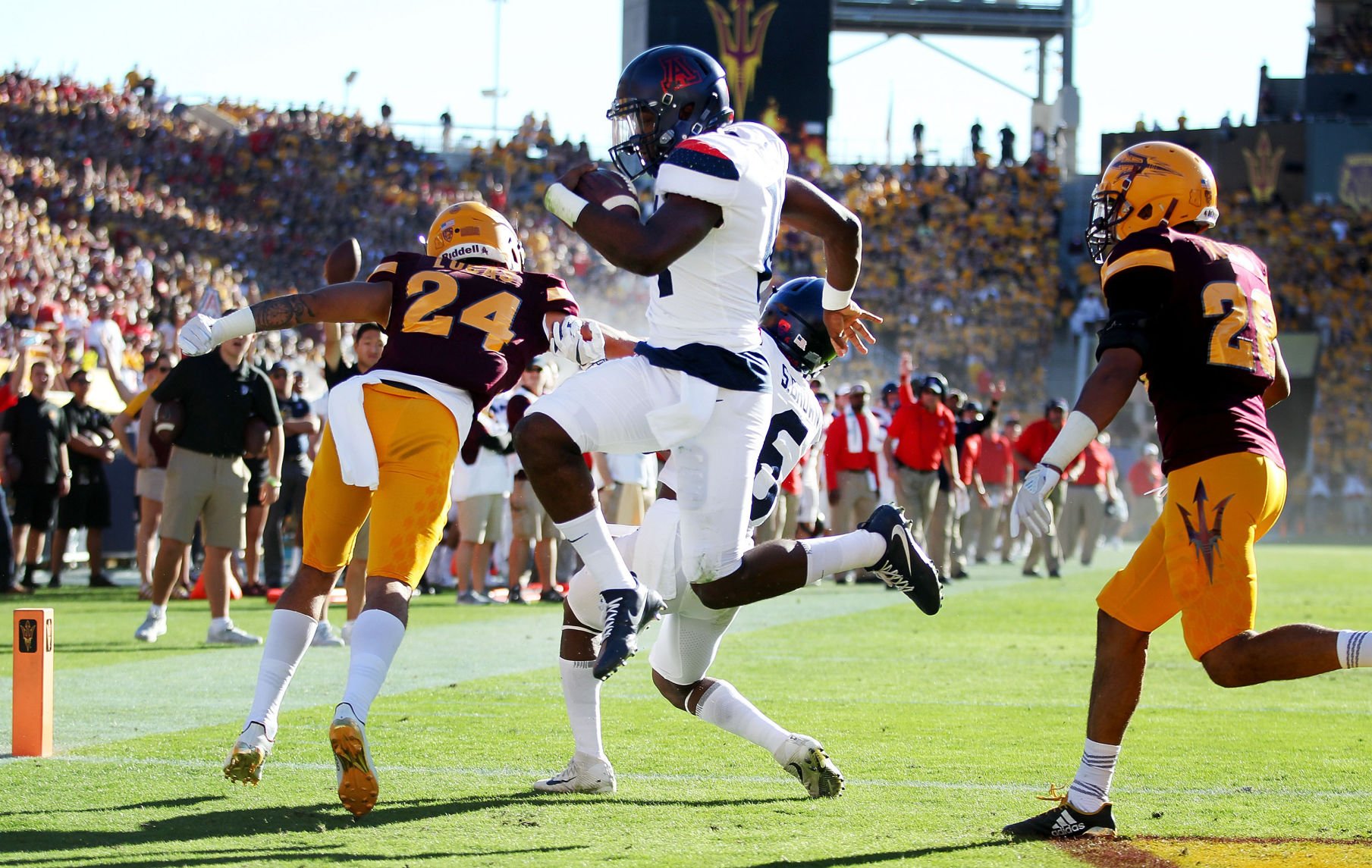 UA quarterback Khalil Tate